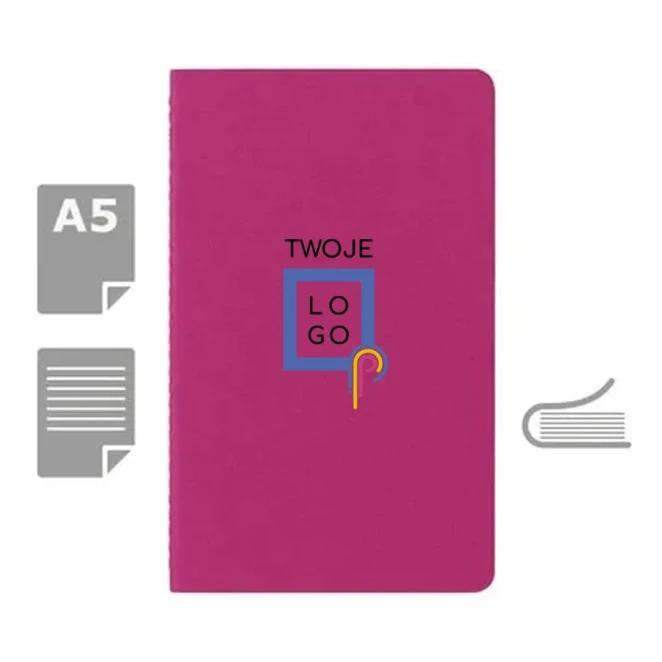 Zeszyt MOLESKINE Cahier Journal ok. A5 z nadrukiem logo Zdjęcie