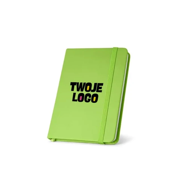 MEYER. Kieszonkowy notatnik z PU z czystymi stronami z nadrukiem na zamówienie Zdjęcie