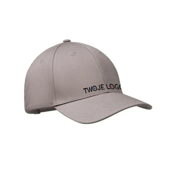 Bawełniana czapka z daszkiem 6 BAHAMAS do drukowania logo Zdjęcie