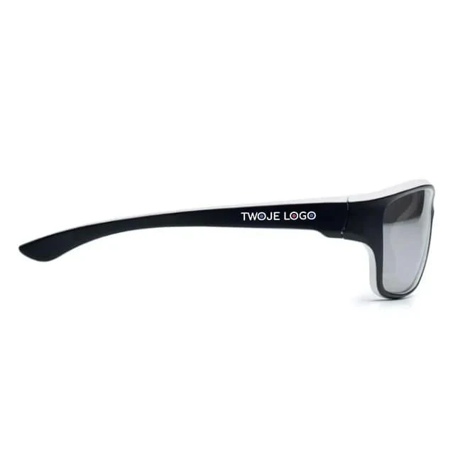 Lustrzane sportowe okulary przeciw YUMA do naniesienia logo Zdjęcie