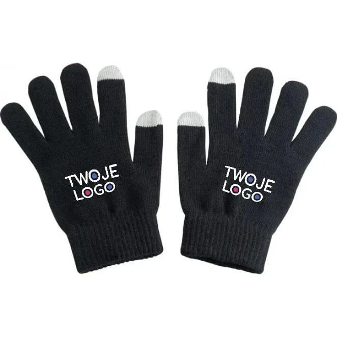 Rękawiczki do smartfona CARY do drukowania logo Zdjęcie