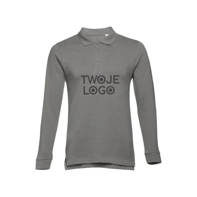 THC BERN 3XL. Męski t-shirt z długim rękawem z nadrukiem na zamówienie Zdjęcie