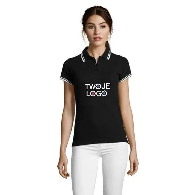 PASADENA damskie polo 200g PASADENA WOMEN do nałożenia logo Zdjęcie