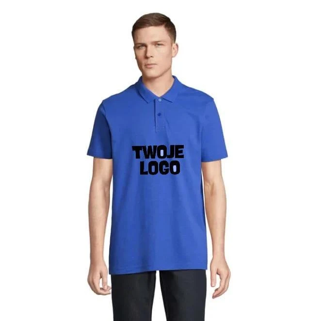 PULSE UNISEX POLO PULSE z naniesieniem logo Zdjęcie