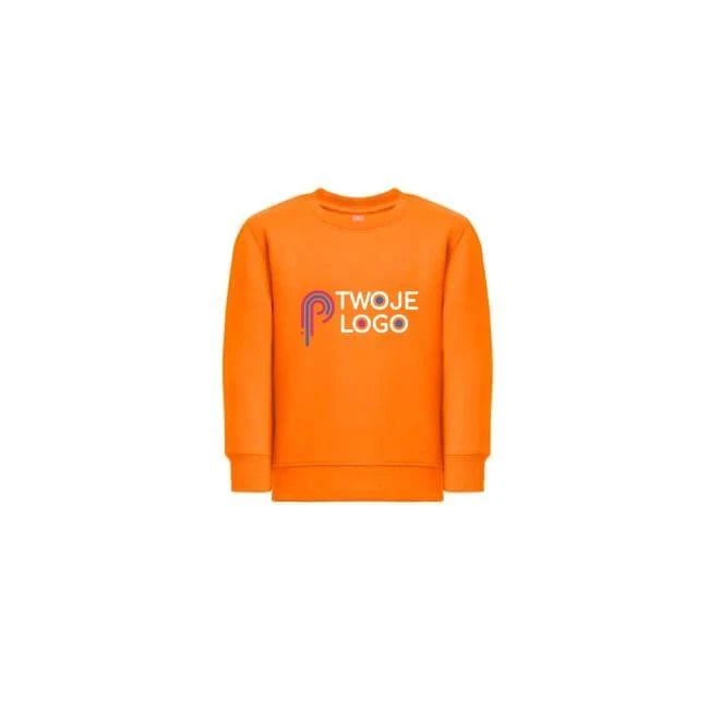 THC DELTA KIDS. Bluza dziecięca z bawełny i poliestru z recyklingu z nadrukiem na zamówienie Zdjęcie