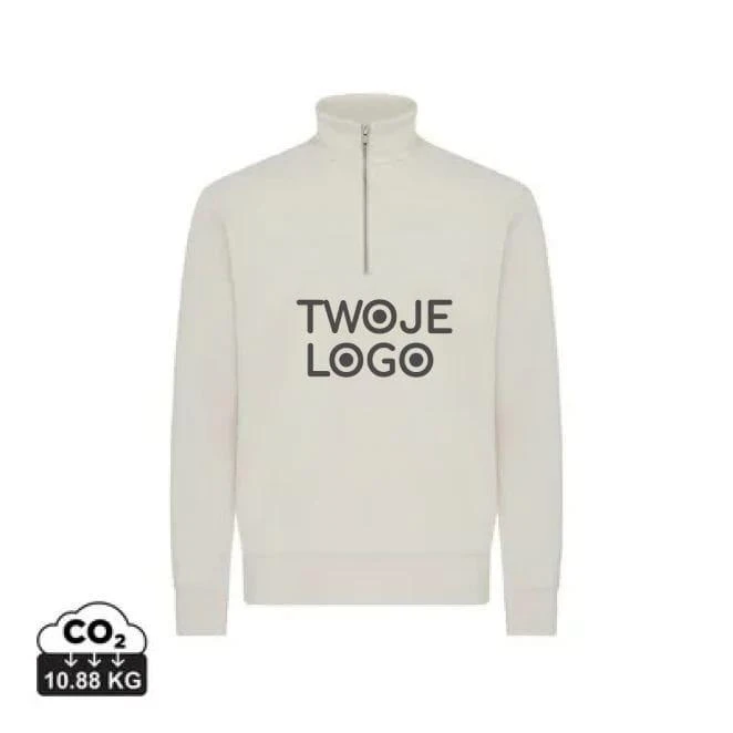 Bluza Iqoniq Elgon z bawełny z recyklingu z nadrukiem na zamówienie Zdjęcie