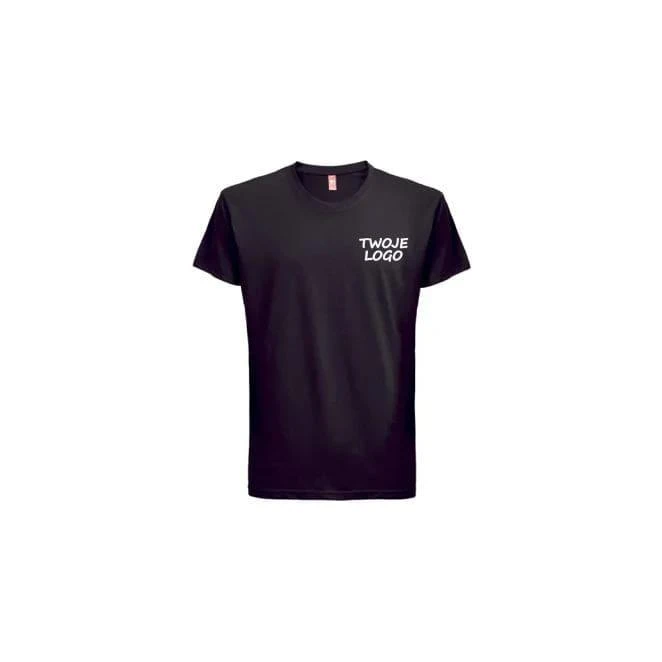 THC FAIR SMALL. 100% bawełniany t-shirt z logo firmy Zdjęcie