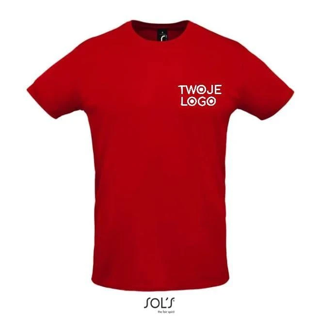 SPRINT UNI T-SHIRT 130g SPRINT z logo Zdjęcie