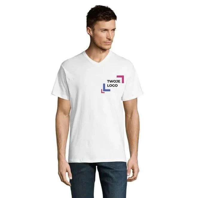 VICTORY Męski T-SHIRT 150g VICTORY do drukowania logo Zdjęcie