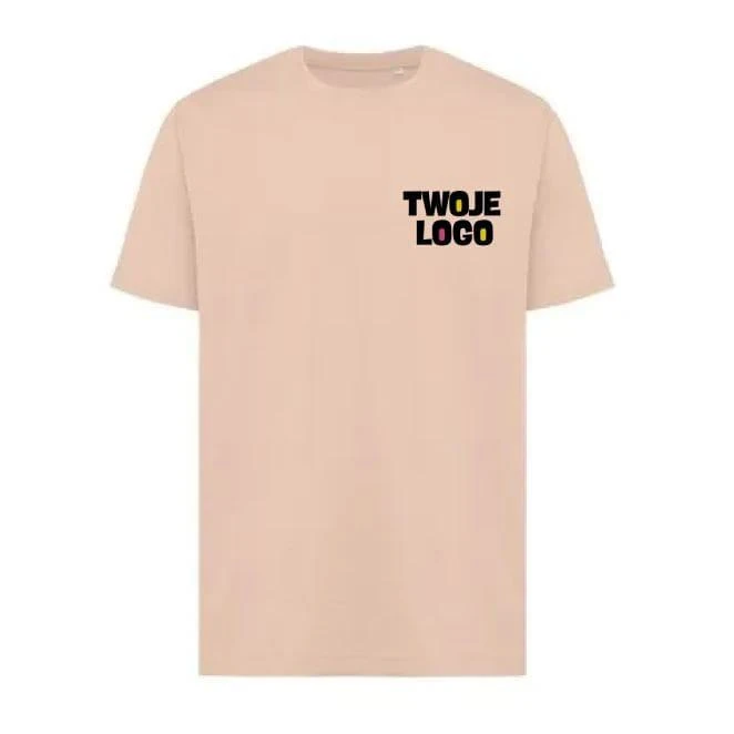 Luźna koszulka Iqoniq Kakadu, bawełna z recyklingu do naniesienia logo Zdjęcie