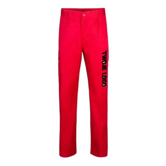 VL MABON. Spodnie diagonalne z wieloma kieszeniami (200 g/m²), wykonane z bawełny (35%) i poliestru (65%) do naniesienia logo Zdjęcie