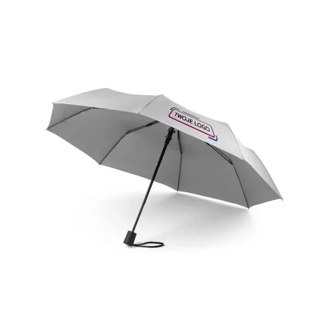 CIMONE. Składany parasol poliestru pochodzącego (100% rPET) pongee 190T z automatycznym otwieraniem do drukowania logo Zdjęcie
