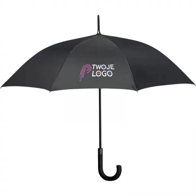 Parasol automatyczny Ferraghini ø105 cm z logo firmy Zdjęcie