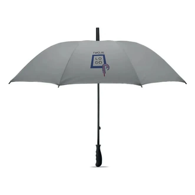 Odblaskowy parasol VISIBRELLA z logo Zdjęcie
