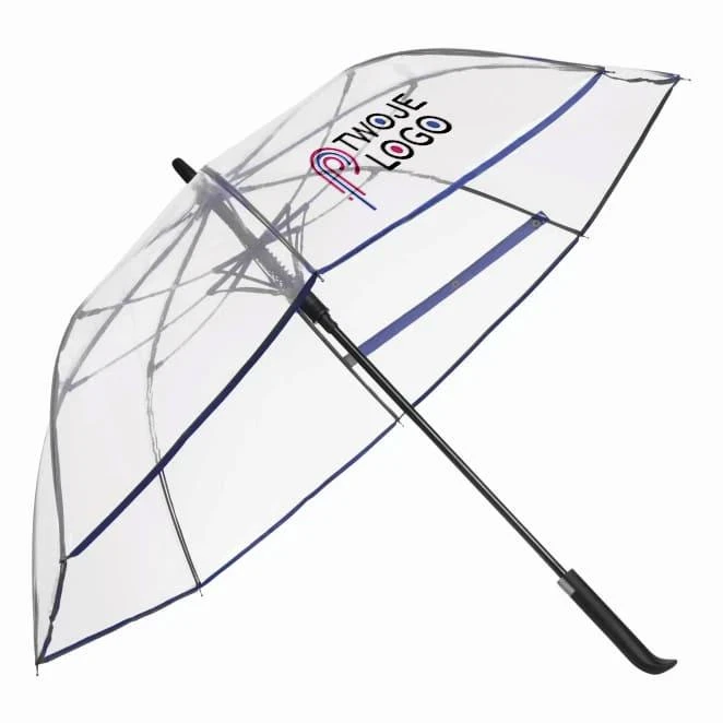 Automatyczny parasol VIP z logo firmy Zdjęcie