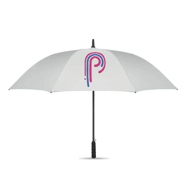 27-cal wiatroodporny parasol LLUVIA do nałożenia logo Zdjęcie