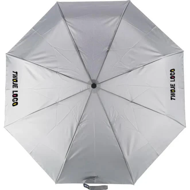 Parasol automatyczny RPET z logo Zdjęcie