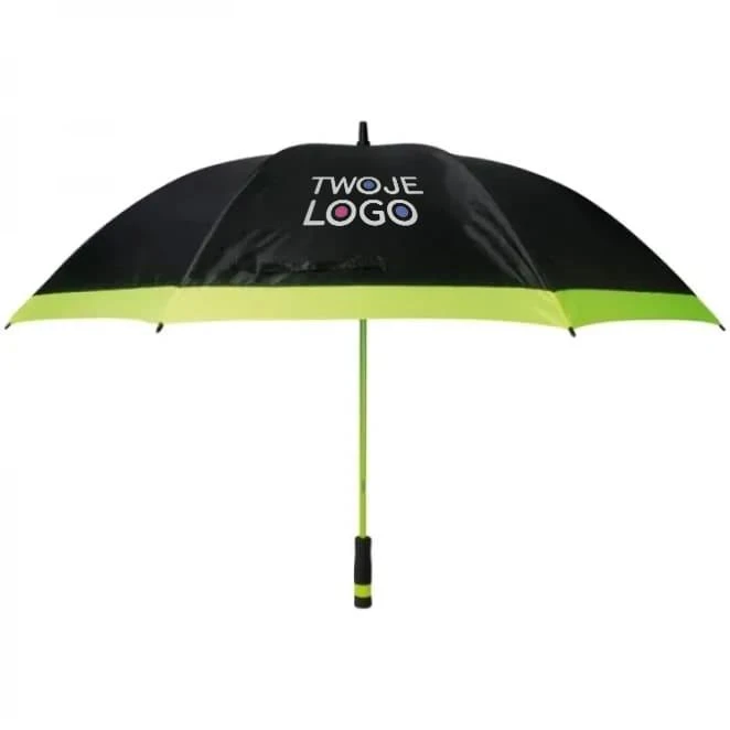 Parasol manualny GET SEEN z nadrukiem logo Zdjęcie