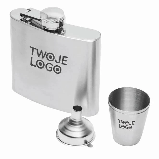 Zestaw z piersiówką COWBOY do nałożenia logo Zdjęcie