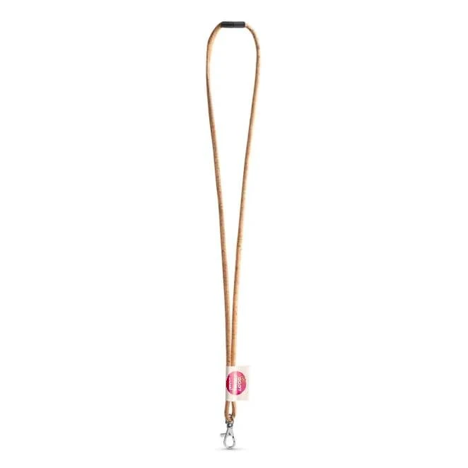 75096. Lanyard Cork Long Set. Modele standardowe do naniesienia logo Zdjęcie