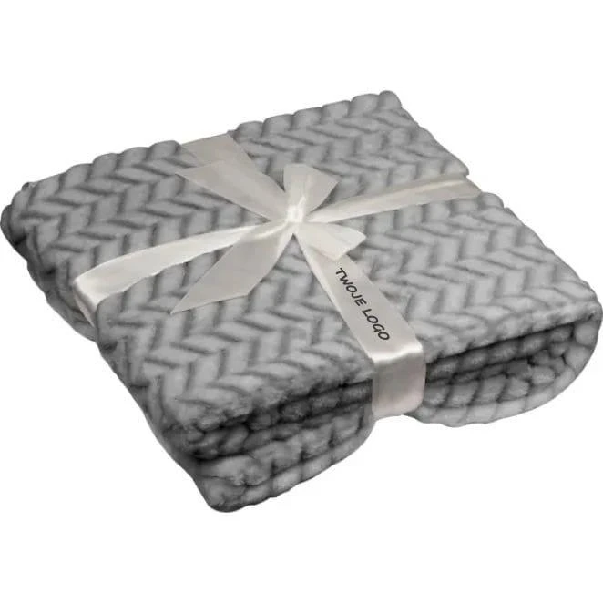 Duży koc z naniesieniem logo Zdjęcie