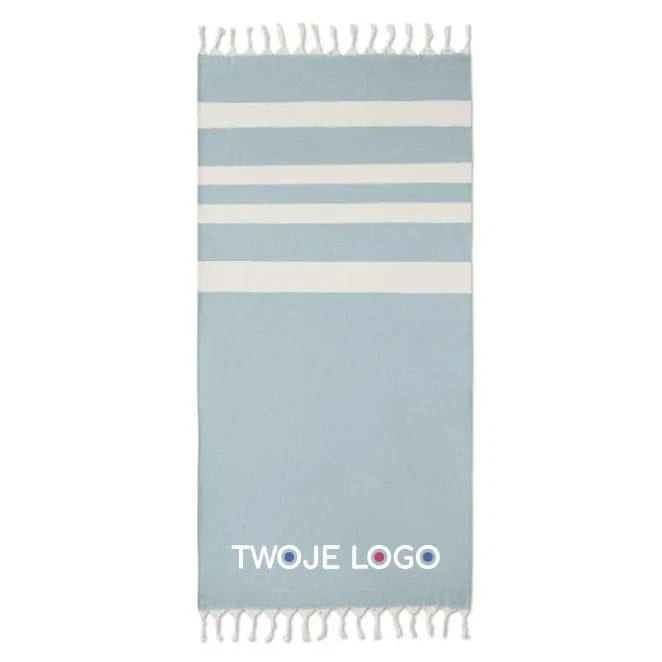 Koc ręcznikowy Hamman AGOURA z nadrukiem logo Zdjęcie