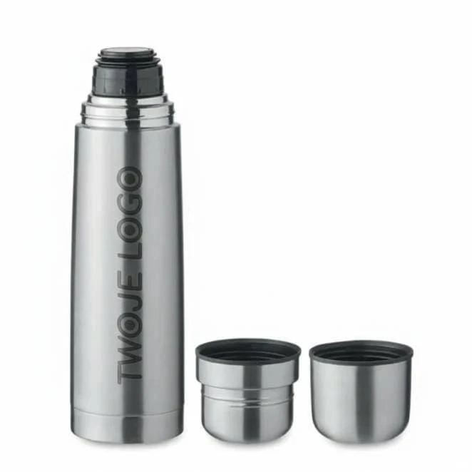 Termos z podwójną ścianką 750 m BUSSLOO z nadrukiem na zamówienie Zdjęcie