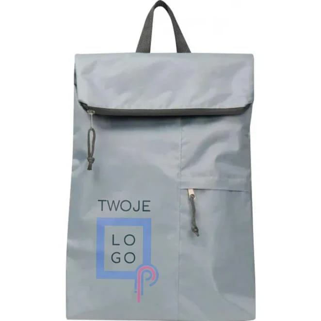 Plecak składany STOCKTON z nadrukiem logo Zdjęcie