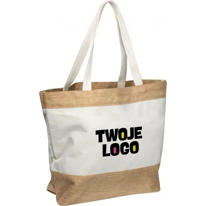 Torba plażowa SAO LUIS z logo Zdjęcie