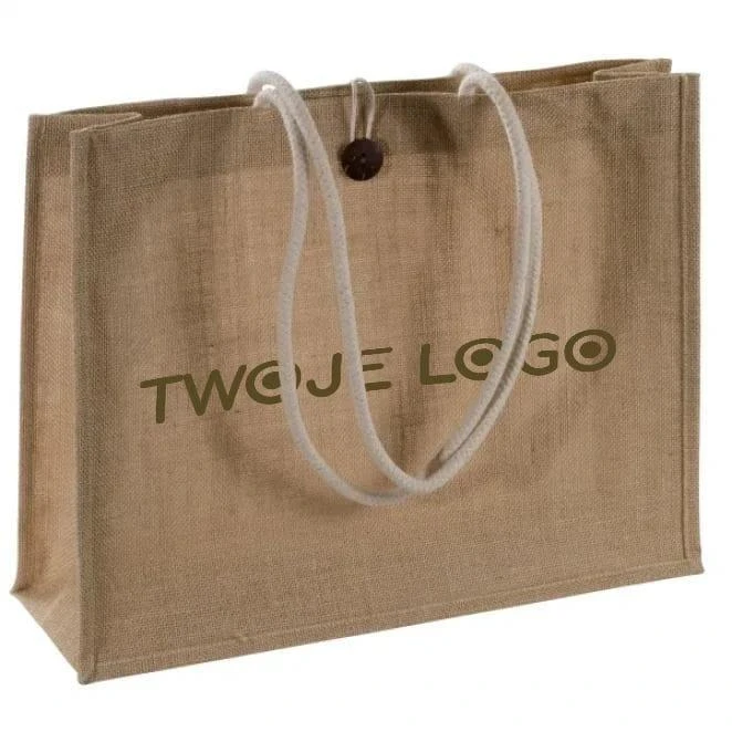 Torba z juty do drukowania logo Zdjęcie
