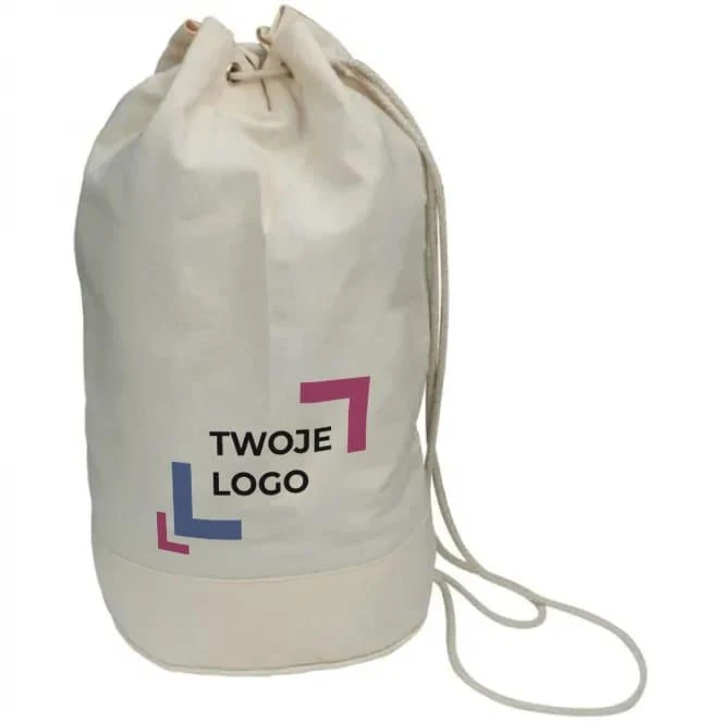 Worek sportowy bawełniany 180 g/m2 KALKUTTA do nałożenia logo Zdjęcie