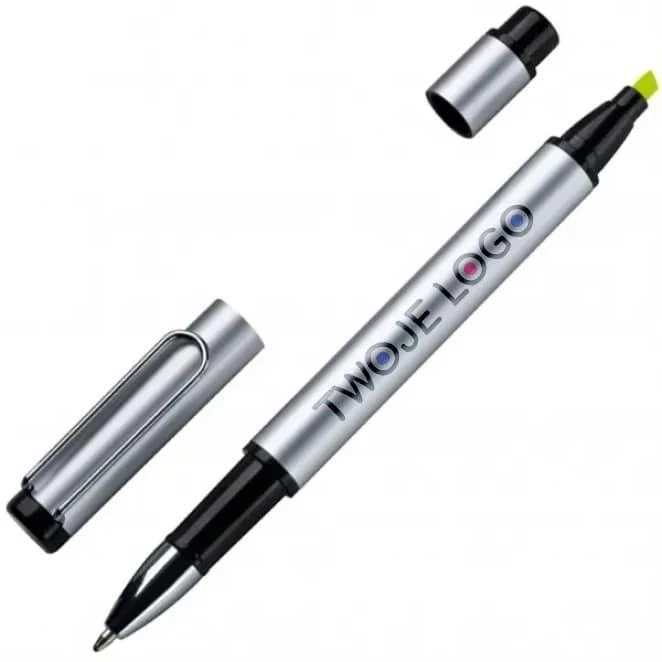 Długopis metalowy 2w1 GETAFE z logo Zdjęcie