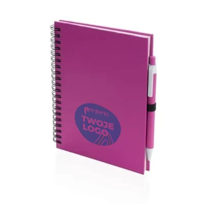Notatnik ok. A5 z długopisem z nadrukiem na zamówienie Zdjęcie