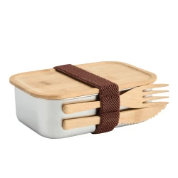 Pudełko śniadaniowe ECO TASTE do naniesienia logo