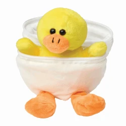 Pluszowa kaczka LENI z nadrukiem logo