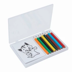 Zestaw do kolorowania CRAZY ANIMALS z logo firmy