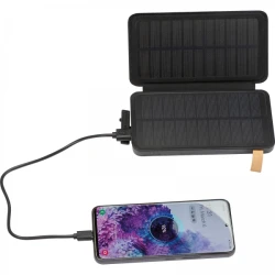 Power bank 8000 mAh solarny z nadrukiem na zamówienie