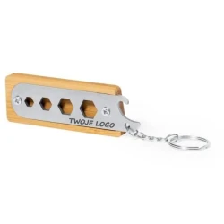 Narzędzie wielofunkcyjne, 5 funkcji, brelok do kluczy z nadrukiem logo