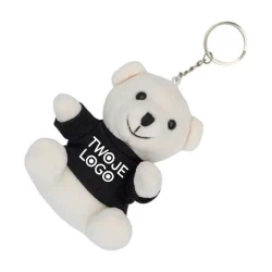 Miś brelok Ollie z naniesieniem logo