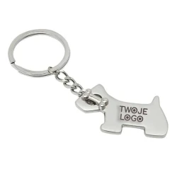 Brelok na klucze DOG z naniesieniem logo