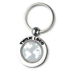 Brelok kula ziemska GLOBY z logo