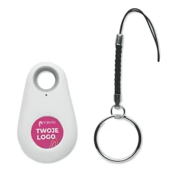 brelok do szukania kluczy FIND ME z nadrukiem logo