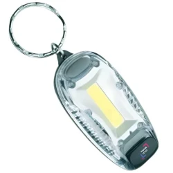 Latarka z brelokiem POSO Schwarzwolf do drukowania logo