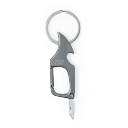 Brelok do kluczy, otwieracz do butelek, ostrze do otwierania paczek z naniesieniem logo