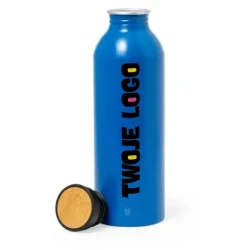 Butelka sportowa 550 ml z aluminium z recyklingu do nałożenia logo