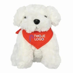 Pluszowy pies BENNI z logo firmy