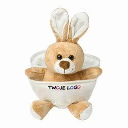 Pluszowy królik LUKAS z nadrukiem na zamówienie