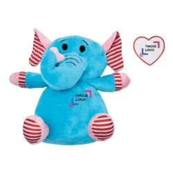 Pluszowy hipopotam BEATE z nadrukiem na zamówienie