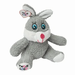 Pluszowy królik SAMI z nadrukiem na zamówienie