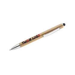 Długopis touch bambusowy TUSO z nadrukiem logo